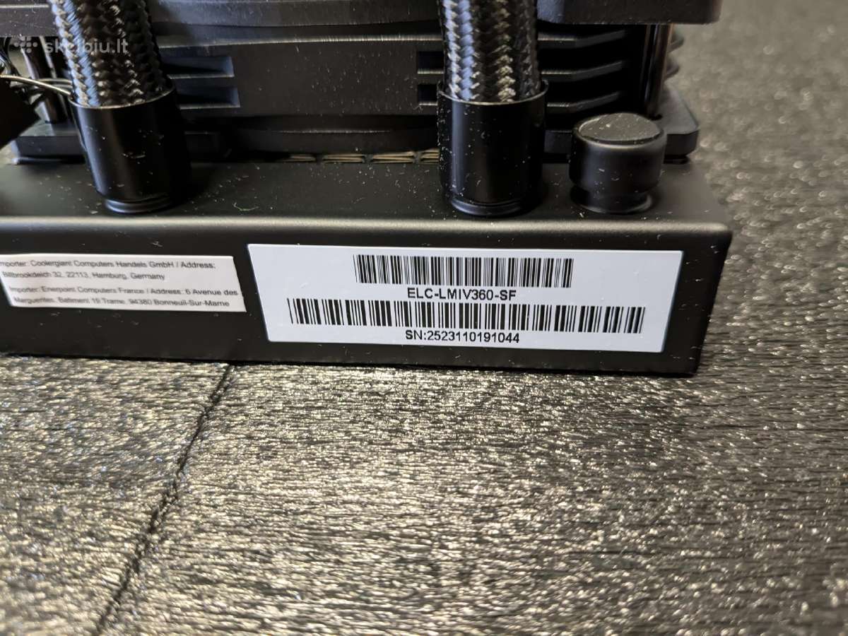 Enermax Liqmax Iv 360 Argb 360 mm ausintuvas Aio - nuotraukos Nr. 2