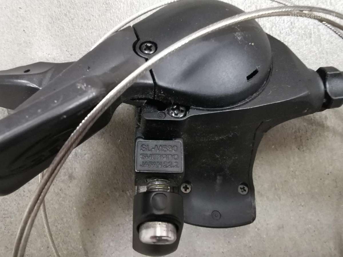 Shimano 3x9 speed perjungejai SL-m530 - nuotraukos Nr. 3