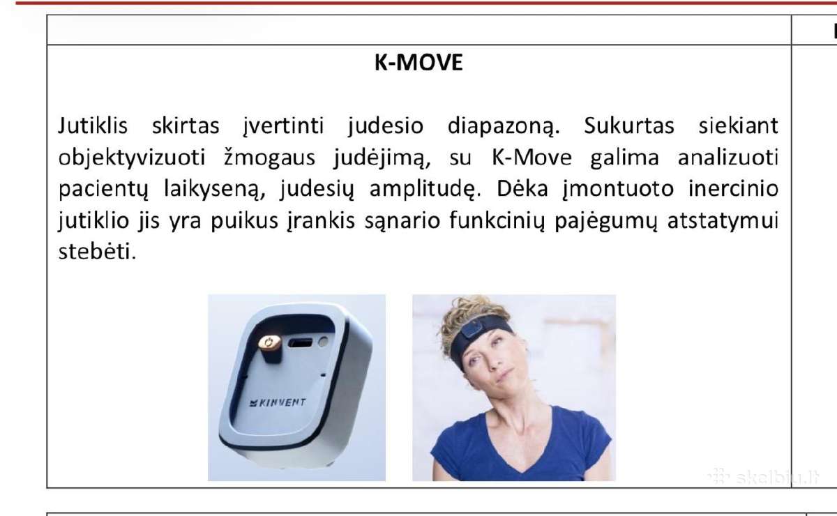 Kinvent rinkinys: dinamometras ir inklinometras - nuotraukos Nr. 2