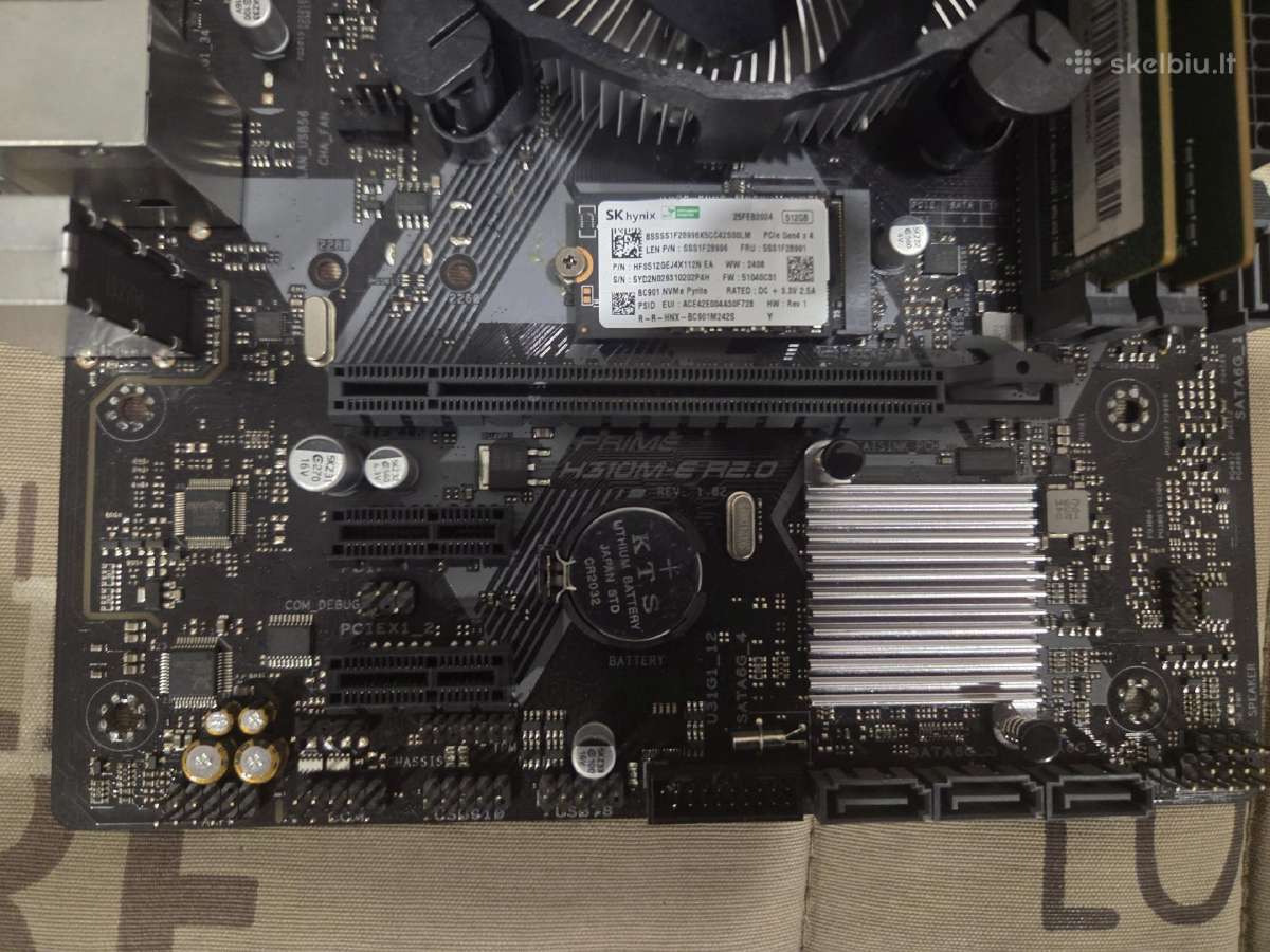 Tvarkinga I5 8600k dėžė - nuotraukos Nr. 13