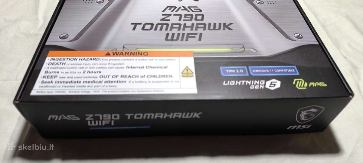Msi Mag Z790 Tomahawk WiFi (Ddr5) naudota - nuotraukos Nr. 8
