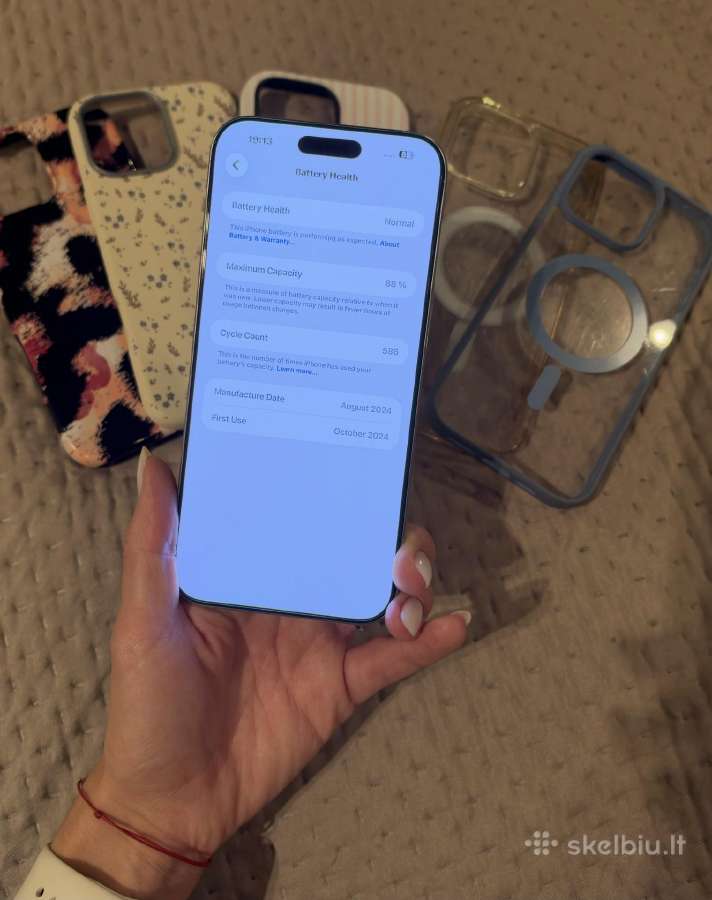 iPhone 16 Pro Max White - nuotraukos Nr. 3
