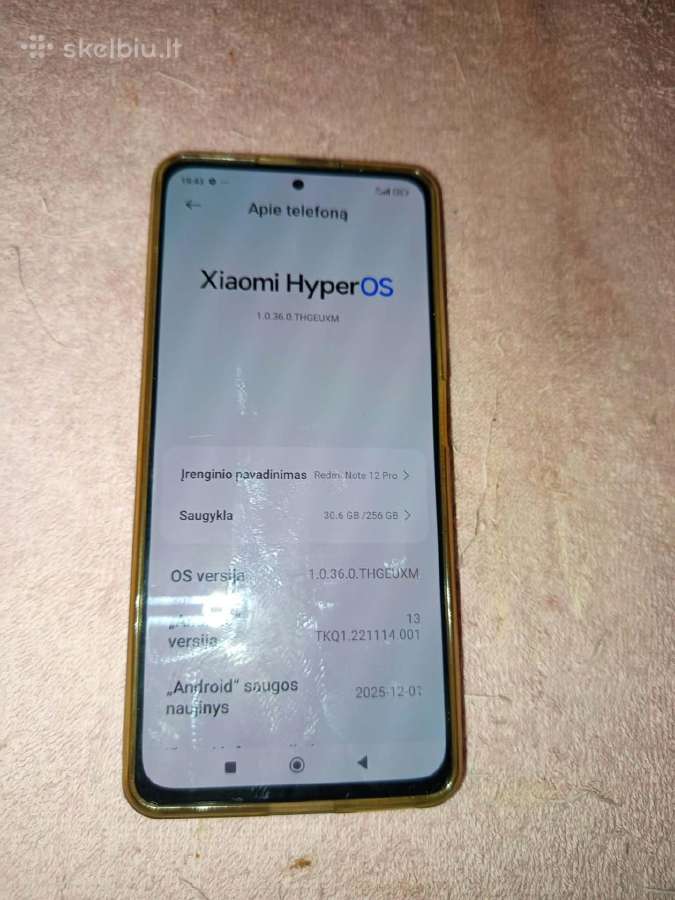 Xaomi Redmi 12 note pro - nuotraukos Nr. 2