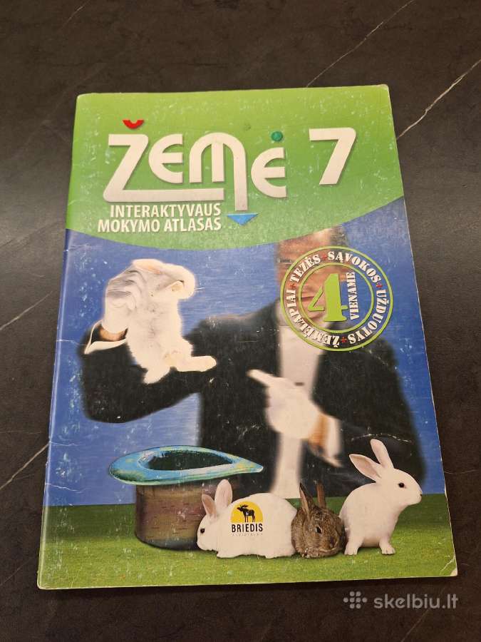 3 atlasai Žemė 678 klasei - nuotraukos Nr. 3