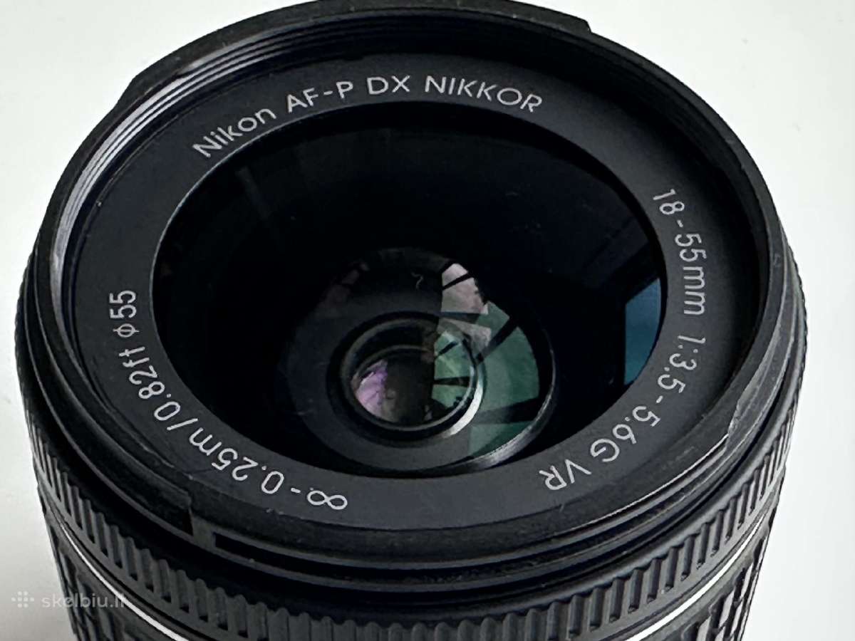 Af-p Nikon/nikkor 18-55 3.5-5.6g - nuotraukos Nr. 3