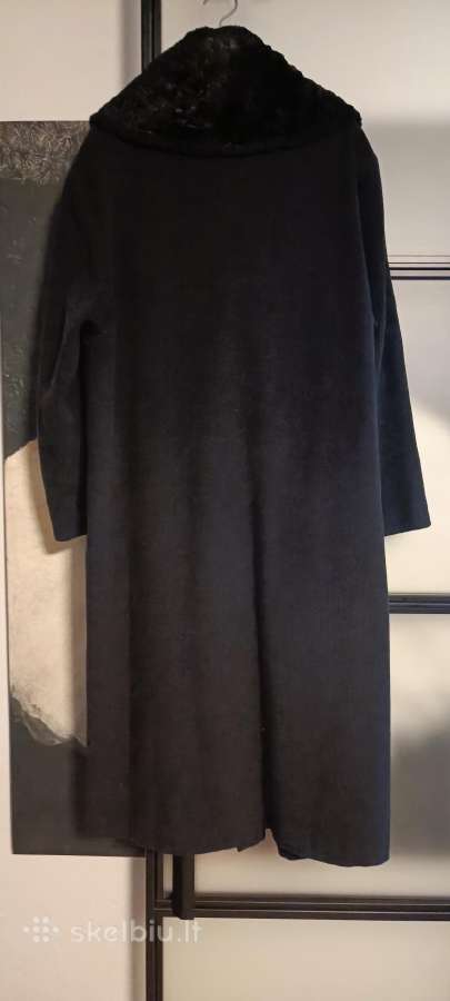 Oversize vilnos paltas - nuotraukos Nr. 3