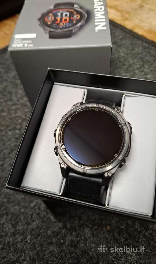 Garmin fenix 8 sapphire amoled - nuotraukos Nr. 2