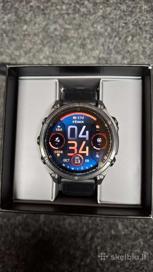 Garmin fenix 8 sapphire amoled - nuotraukos Nr. 3