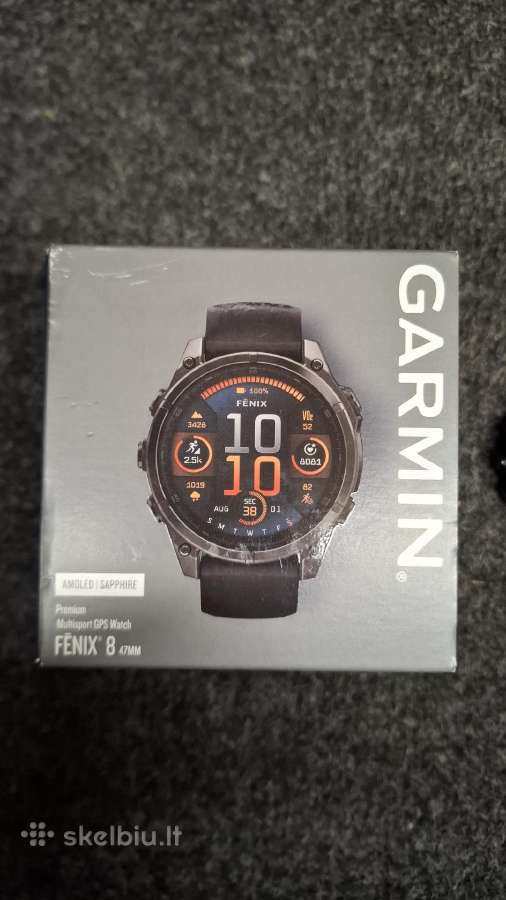 Garmin fenix 8 sapphire amoled - nuotraukos Nr. 6