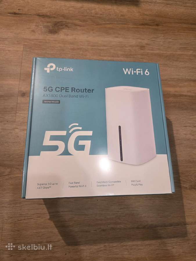 Tp-link Tl-wr1502x Ax1500 Nx200 Maršrutizatorius - nuotraukos Nr. 5