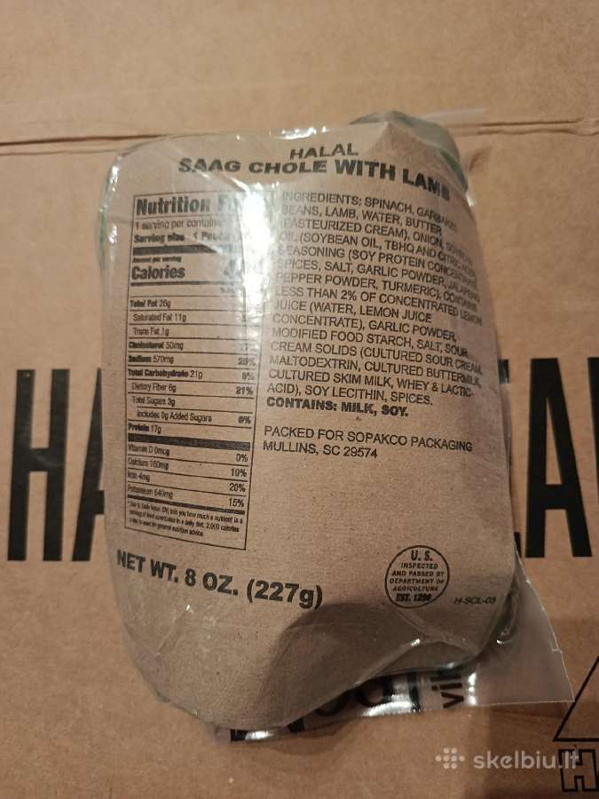 JAV kariniai Mre daviniai Halal - nuotraukos Nr. 6