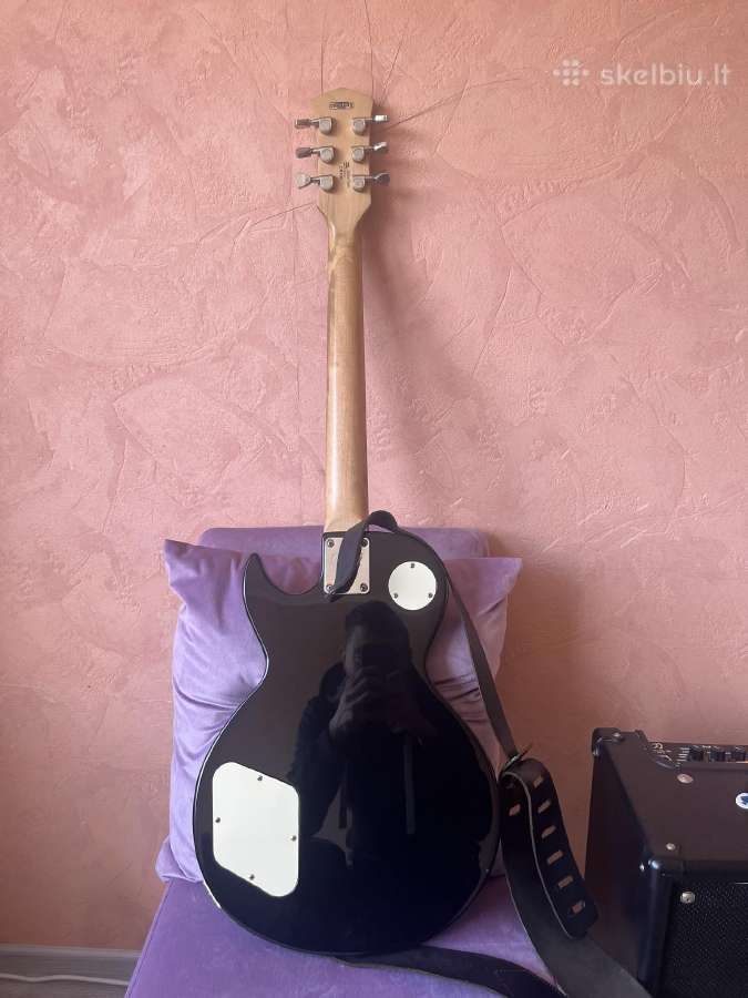 Elektrinė gitara+kolonėlė; Komplektas - nuotraukos Nr. 4