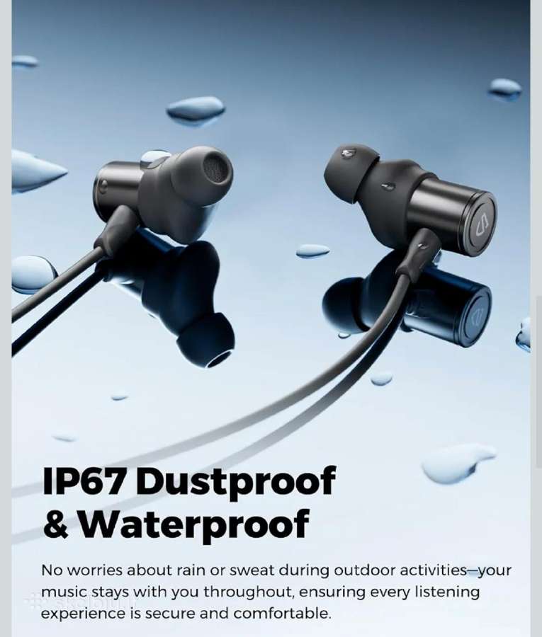 Soundpeats sportinės bluetooth ausinės - nuotraukos Nr. 4
