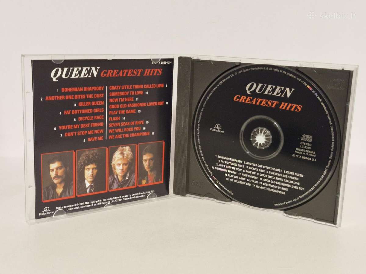 Audio CD Queen – Greatest Hits - nuotraukos Nr. 2