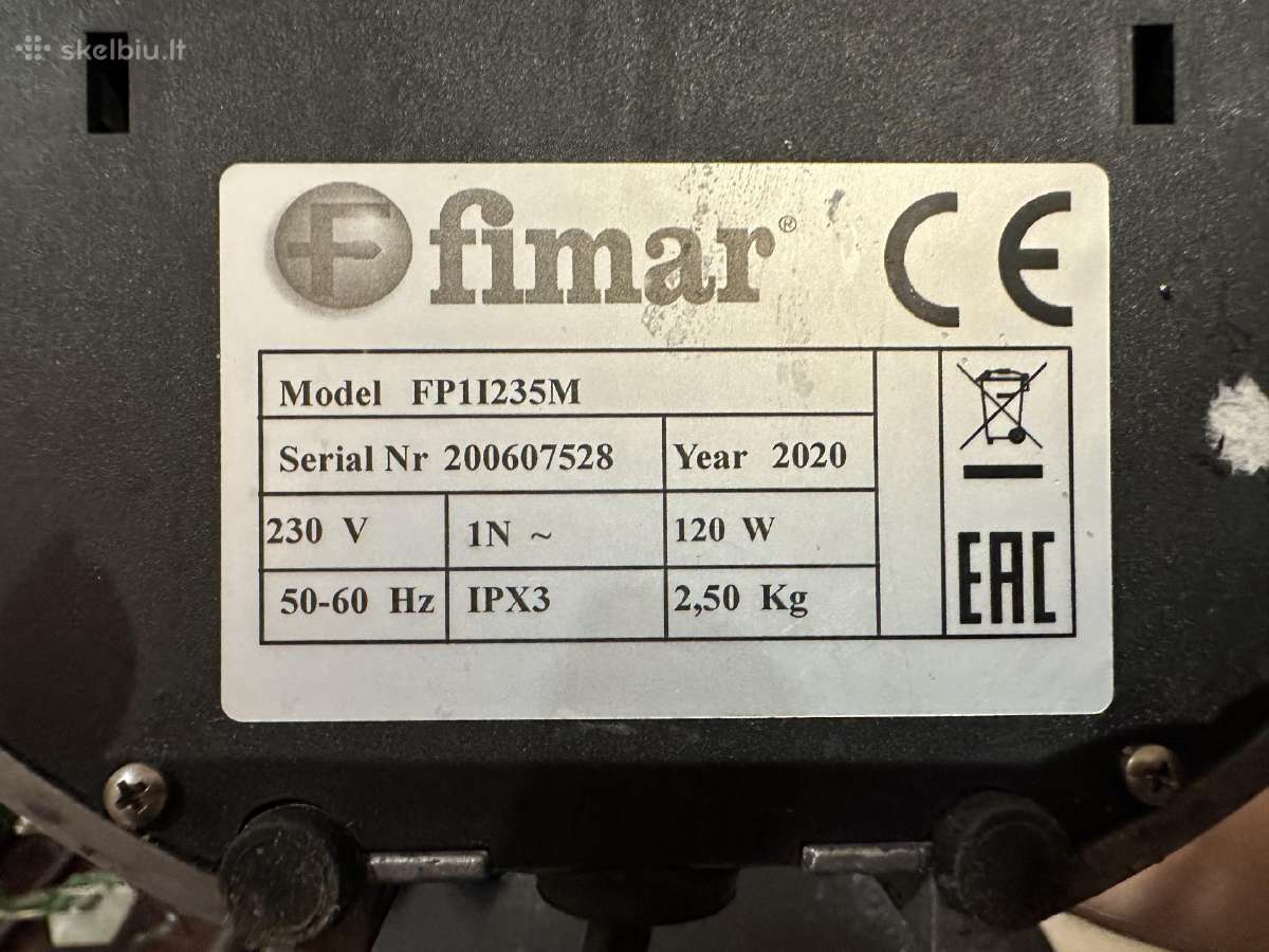 Profesionalus pieno kokteilių plaktuvas Fimar Fp1i - nuotraukos Nr. 3