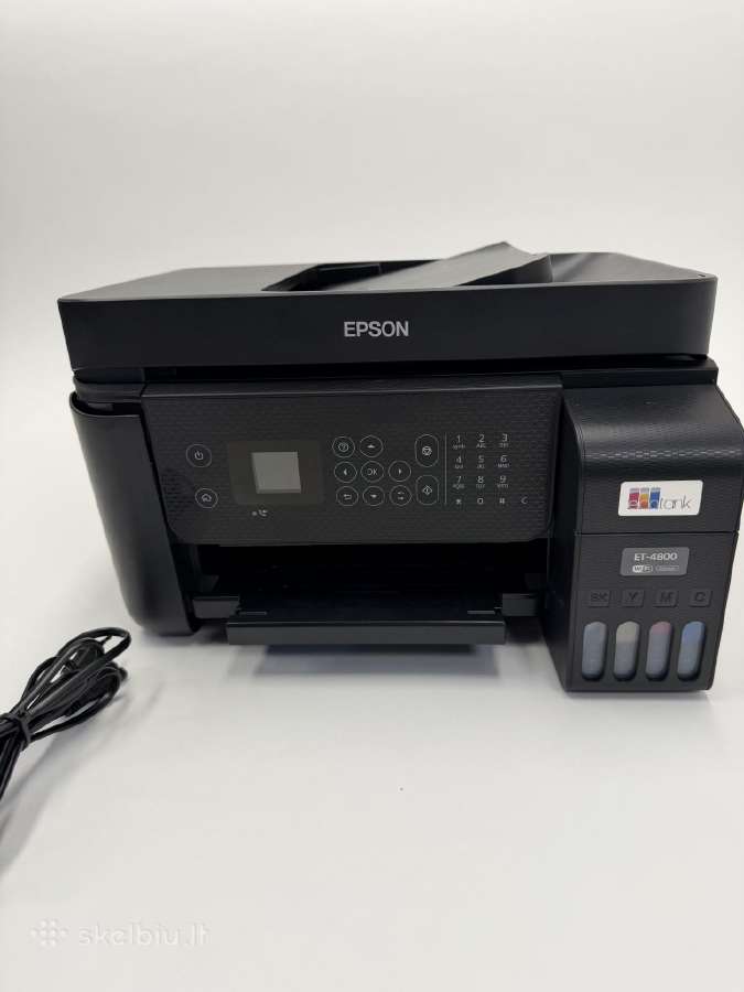Epson Ecotank Et-4800 daugiafunkcis spausdintuvas - nuotraukos Nr. 3
