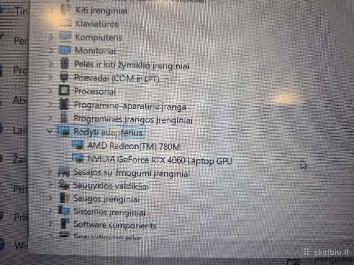 Lenovo Loq 15ryzen 7 7840hs Rtx 4060 8gb,16gb,1tb - nuotraukos Nr. 5
