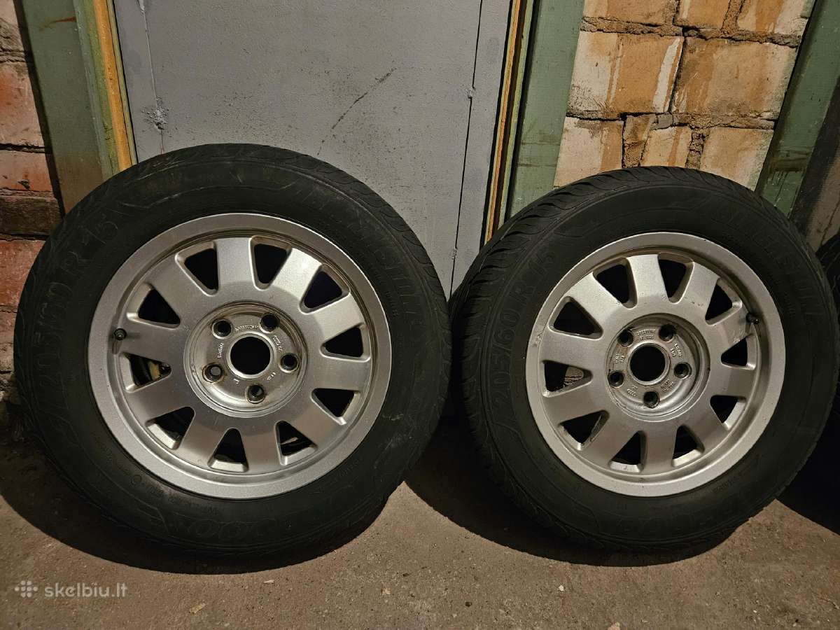 Audi A4 B5 originalūs lieti ratlankiai R15 - nuotraukos Nr. 3