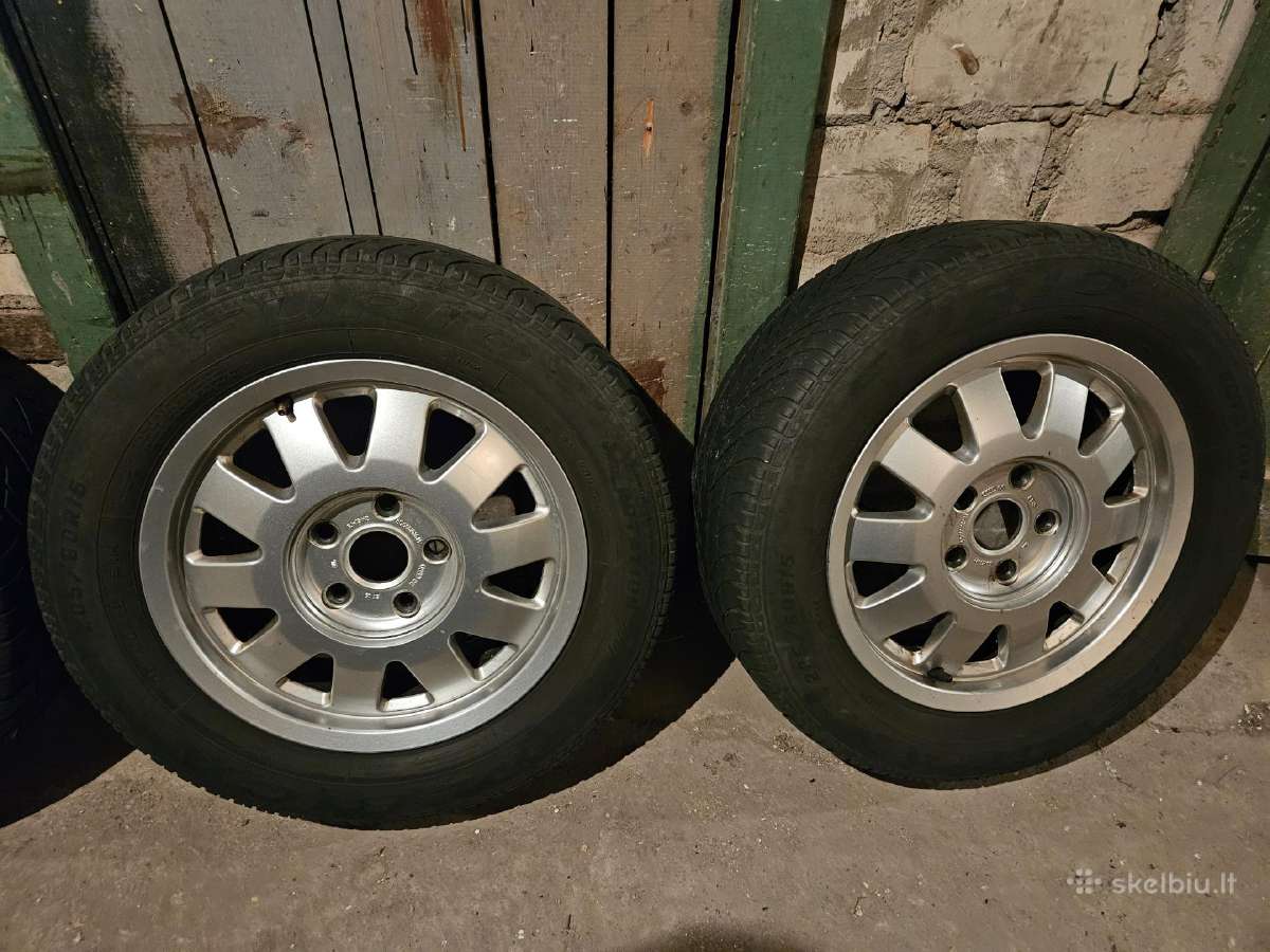 Audi A4 B5 originalūs lieti ratlankiai R15 - nuotraukos Nr. 4