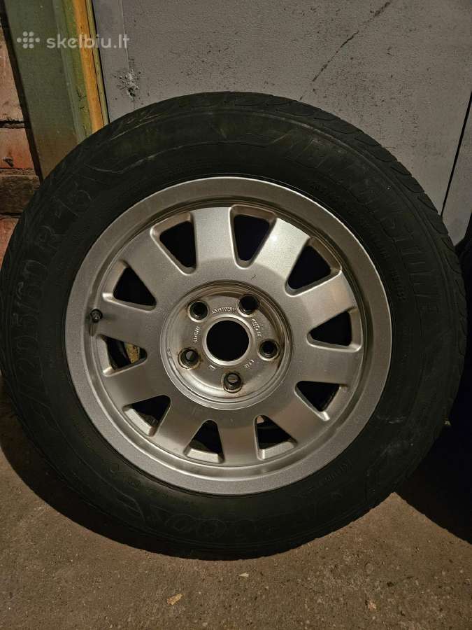 Audi A4 B5 originalūs lieti ratlankiai R15 - nuotraukos Nr. 5