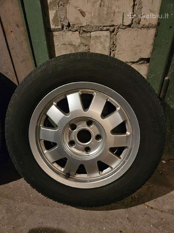 Audi A4 B5 originalūs lieti ratlankiai R15 - nuotraukos Nr. 8