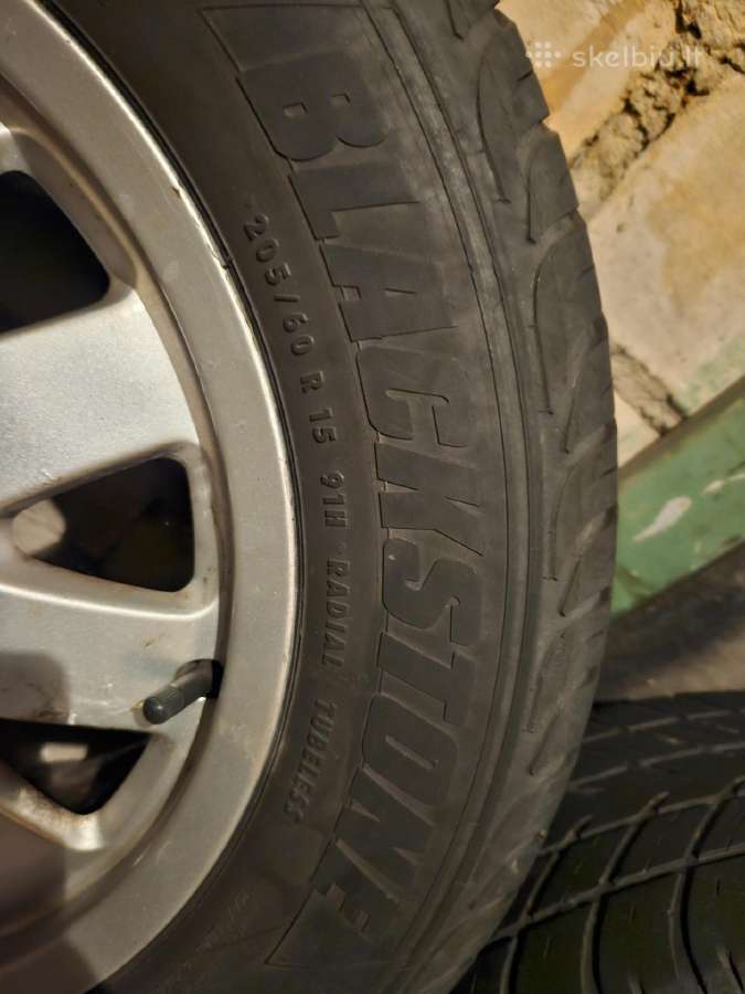 Audi A4 B5 originalūs lieti ratlankiai R15 - nuotraukos Nr. 11