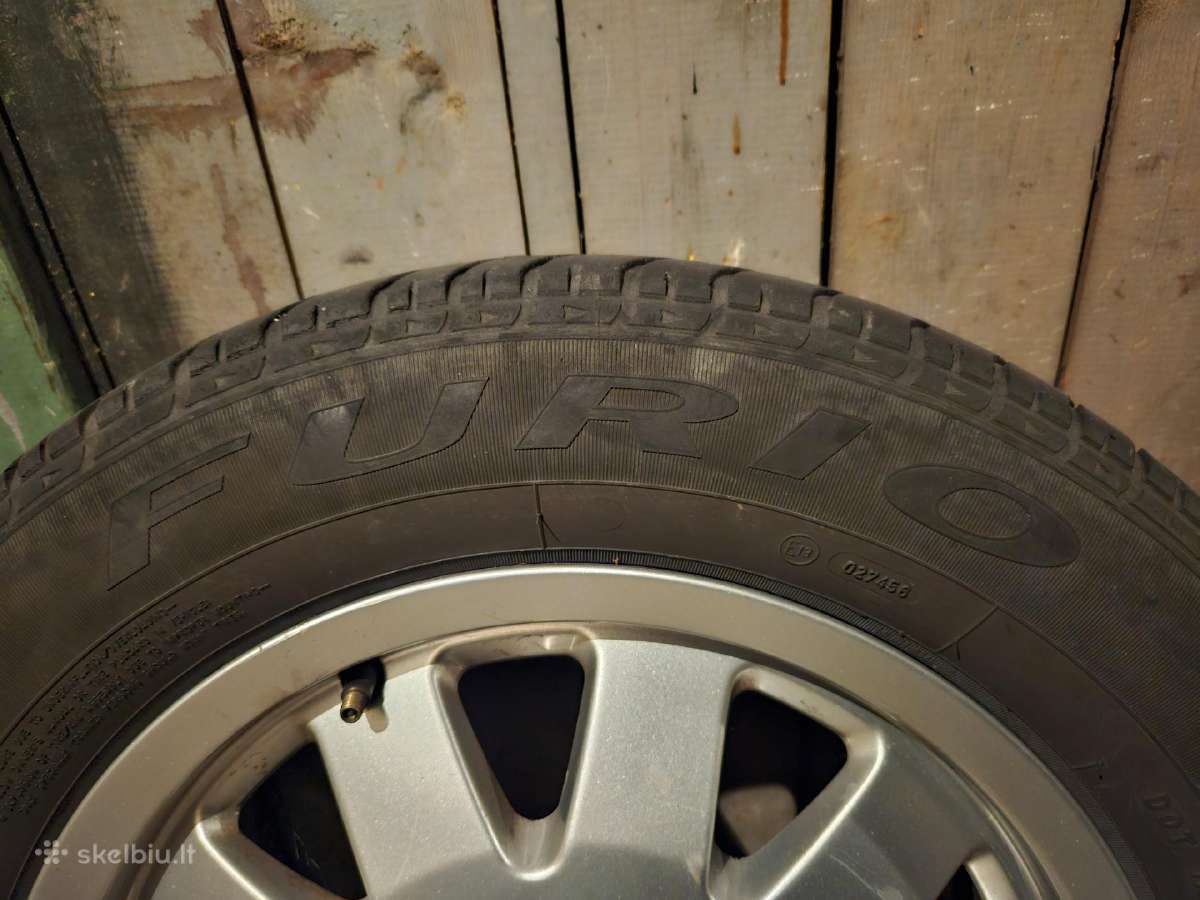 Audi A4 B5 originalūs lieti ratlankiai R15 - nuotraukos Nr. 13