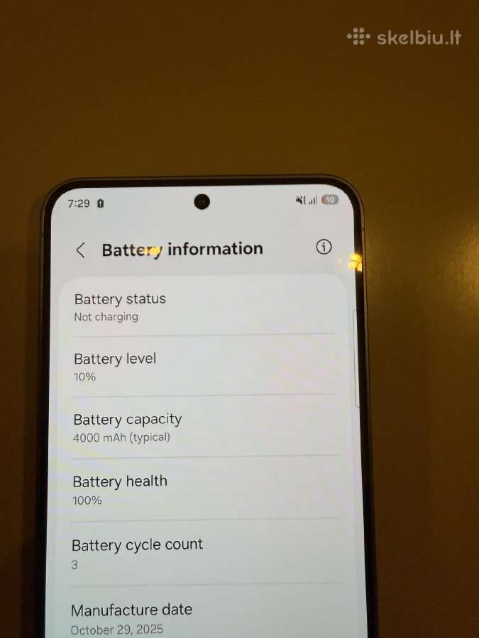 Samsung Galaxy S25 12gb/128gb Blueblack - nuotraukos Nr. 3