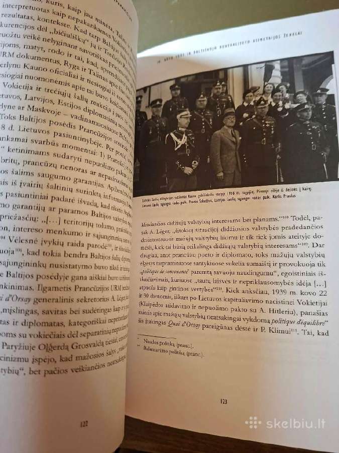 Knyga 2010m. Lietuva 1938/9 neutraliteto iliuzijos - nuotraukos Nr. 2