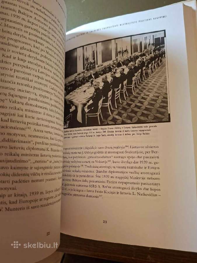 Knyga 2010m. Lietuva 1938/9 neutraliteto iliuzijos - nuotraukos Nr. 5