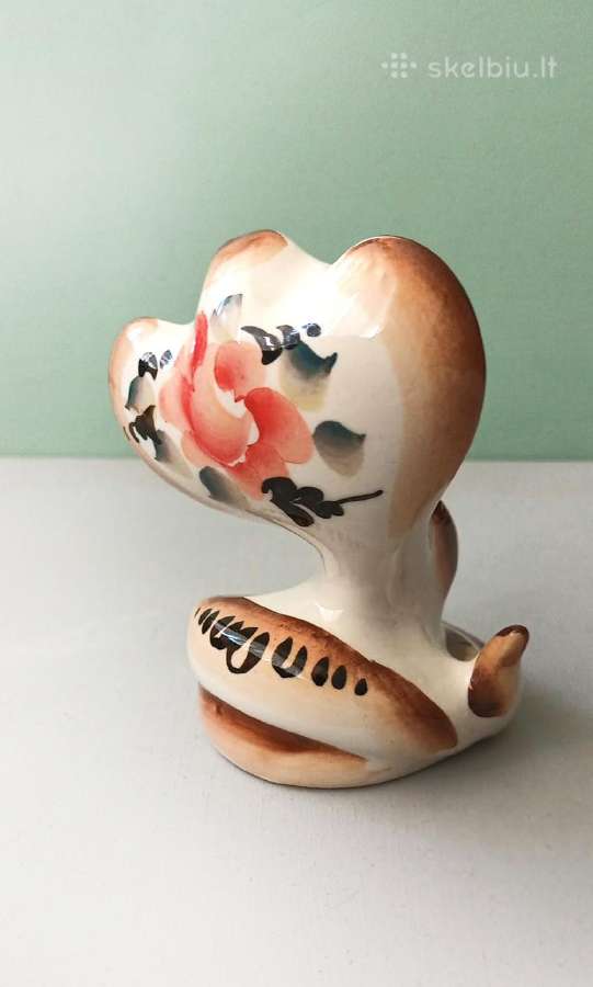 Gželio porceliano kobros figūrėlė, 11,5cm aukštis - nuotraukos Nr. 4