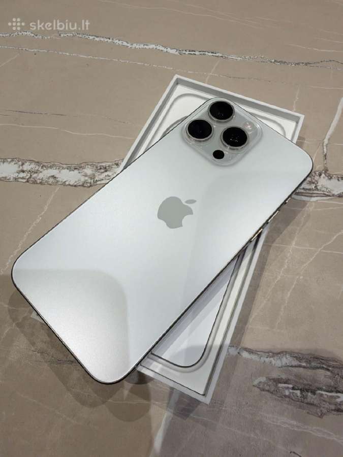 iPhone 15 Pro max 256gb su garantija - nuotraukos Nr. 3