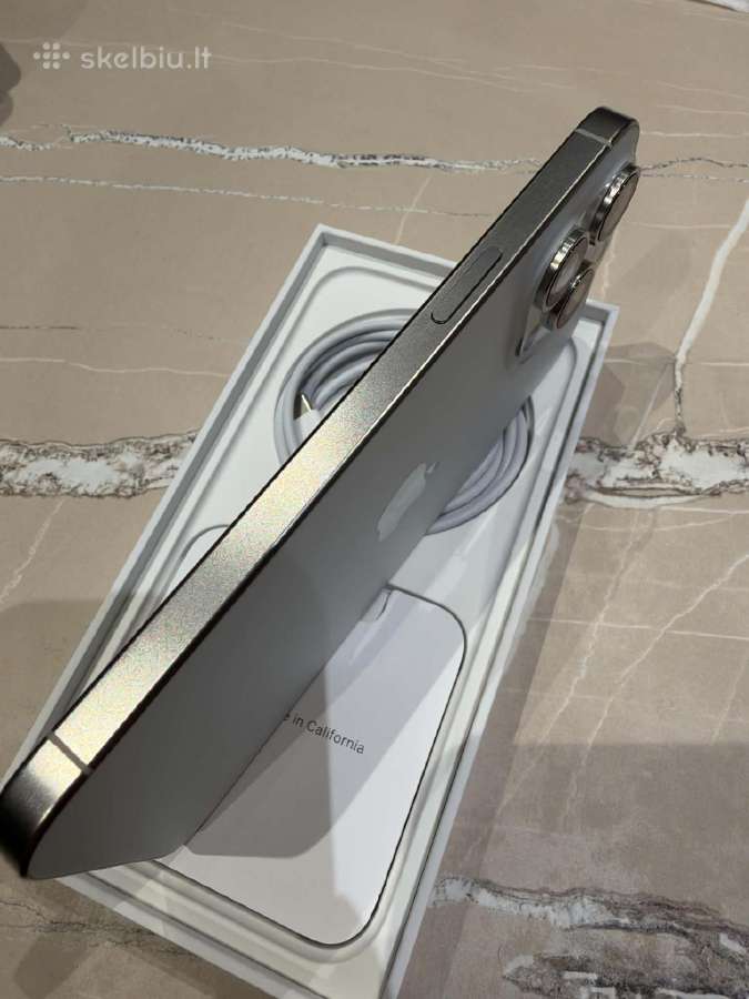 iPhone 15 Pro max 256gb su garantija - nuotraukos Nr. 4