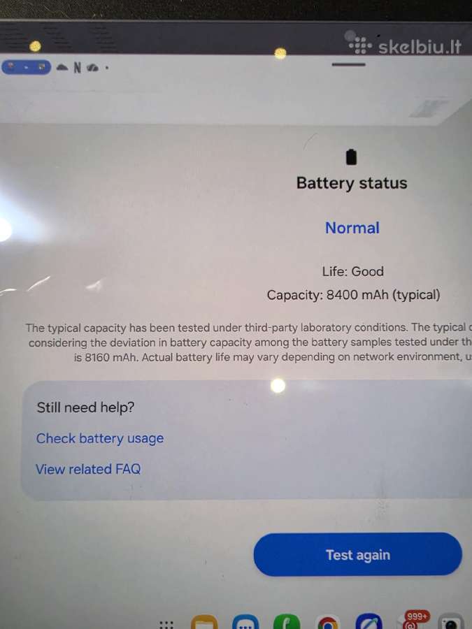 Samsung galaxy Tab S9 5G 128gb - nuotraukos Nr. 2