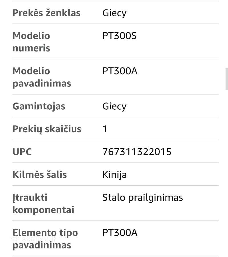 Stalo prailginimo platforma - nuotraukos Nr. 7