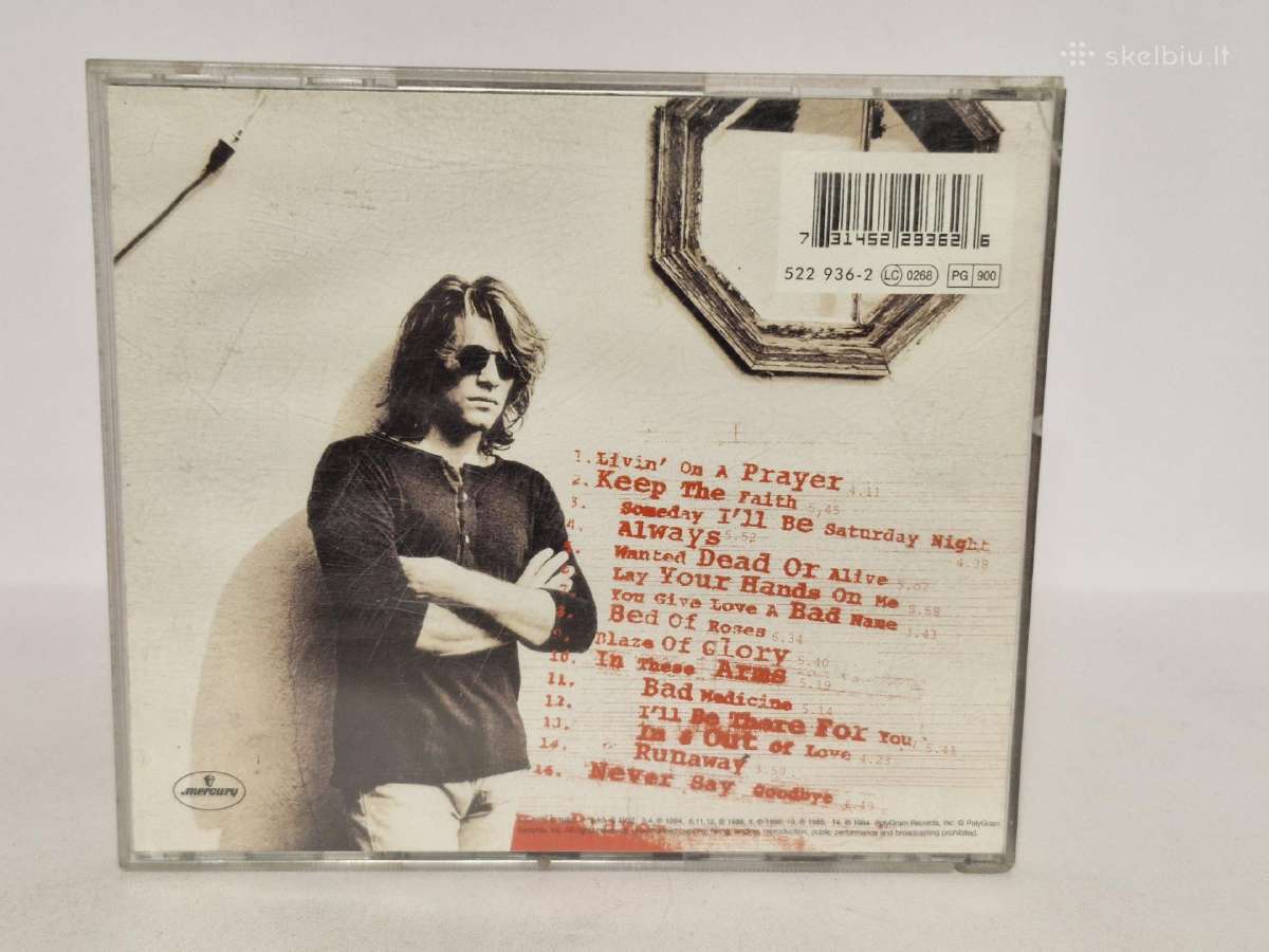 Audio CD Bon Jovi – Cross Road The Best Of - nuotraukos Nr. 6