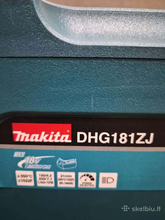 Makita Dlx5032t + Dhg181zj + Djv185 + Priedai - nuotraukos Nr. 20