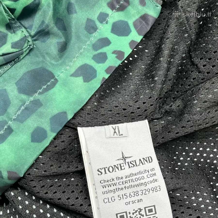 Stone Island Aligator Camo Parka Jacket (nauja,XL) - nuotraukos Nr. 3