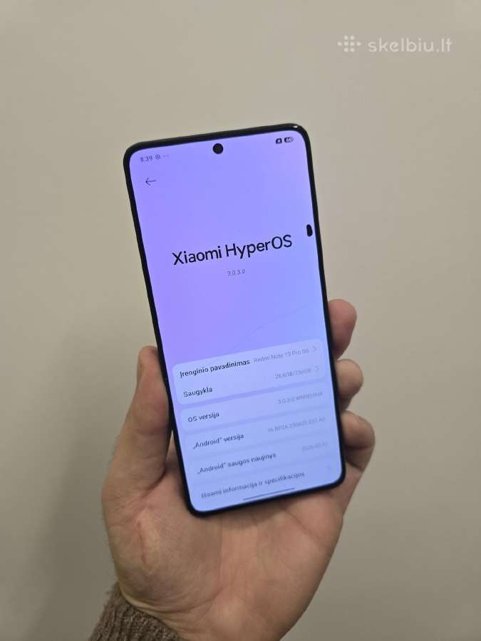 Xiaomi Redmi Note 13 Pro 5G 256 - nuotraukos Nr. 4