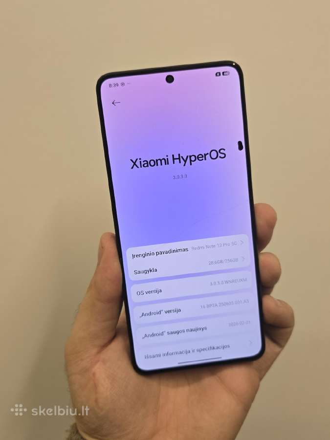Xiaomi Redmi Note 13 Pro 5G 256 - nuotraukos Nr. 5