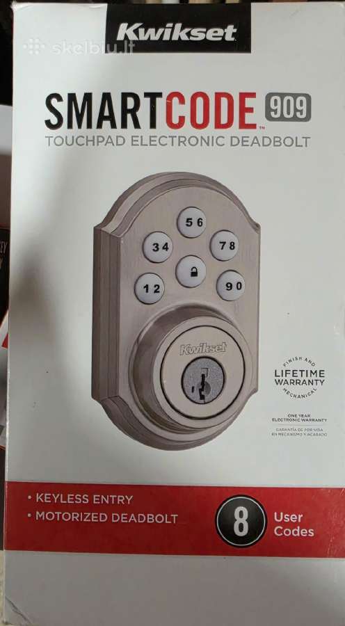 Kwikset išmaniosios durų spynos - nuotraukos Nr. 6