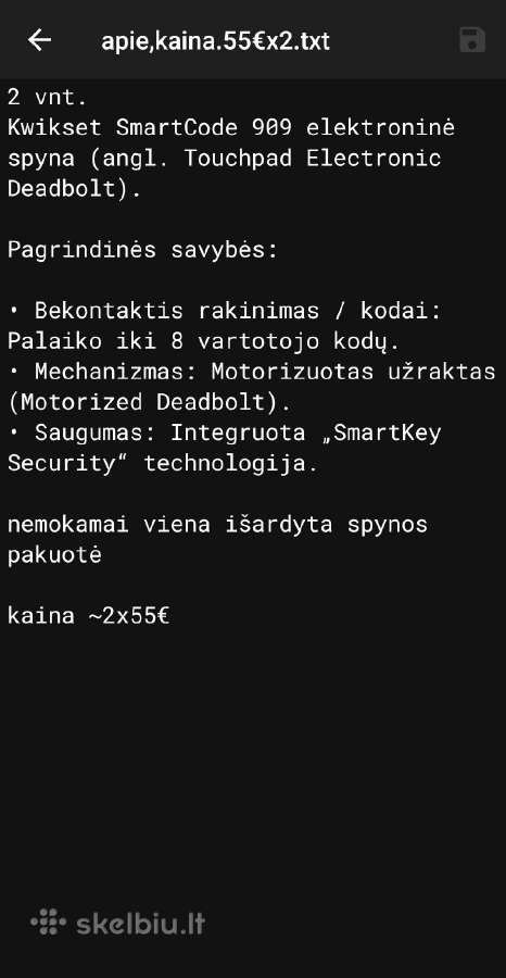 Kwikset išmaniosios durų spynos - nuotraukos Nr. 10
