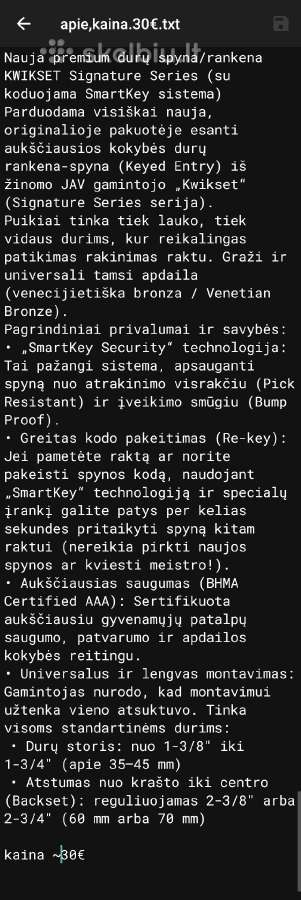 Kwikset išmaniosios durų spynos - nuotraukos Nr. 14