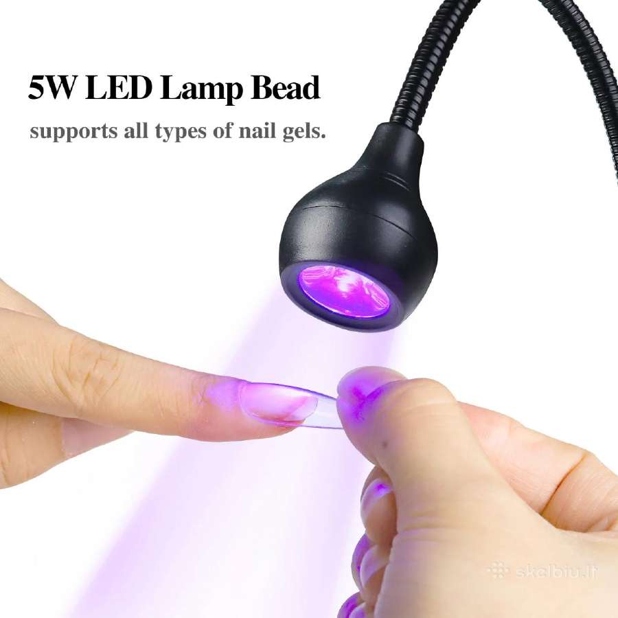 Mažai Uv LED lempa nagų priauginimui - nuotraukos Nr. 4