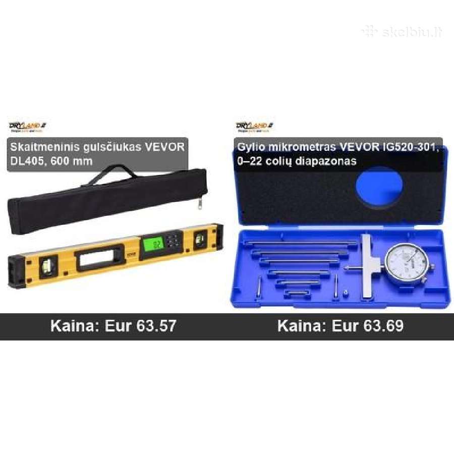 Matavimo įrankiai – tikslumas ir patikimumas! - nuotraukos Nr. 12