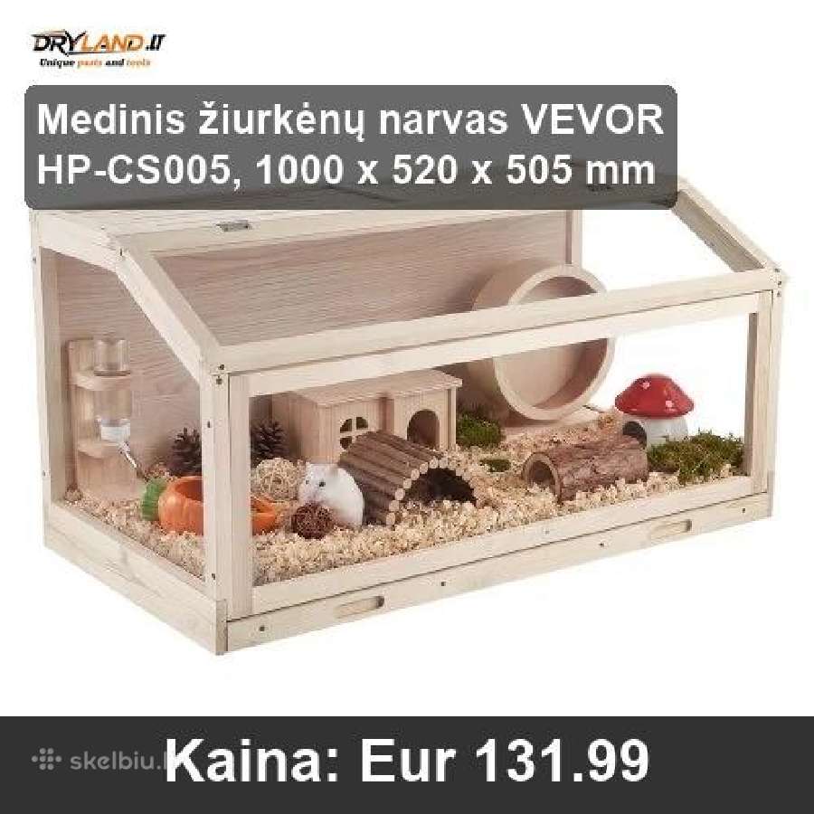 Graužikų ir žiurkėnų narvai – patogus jų namai! - nuotraukos Nr. 7