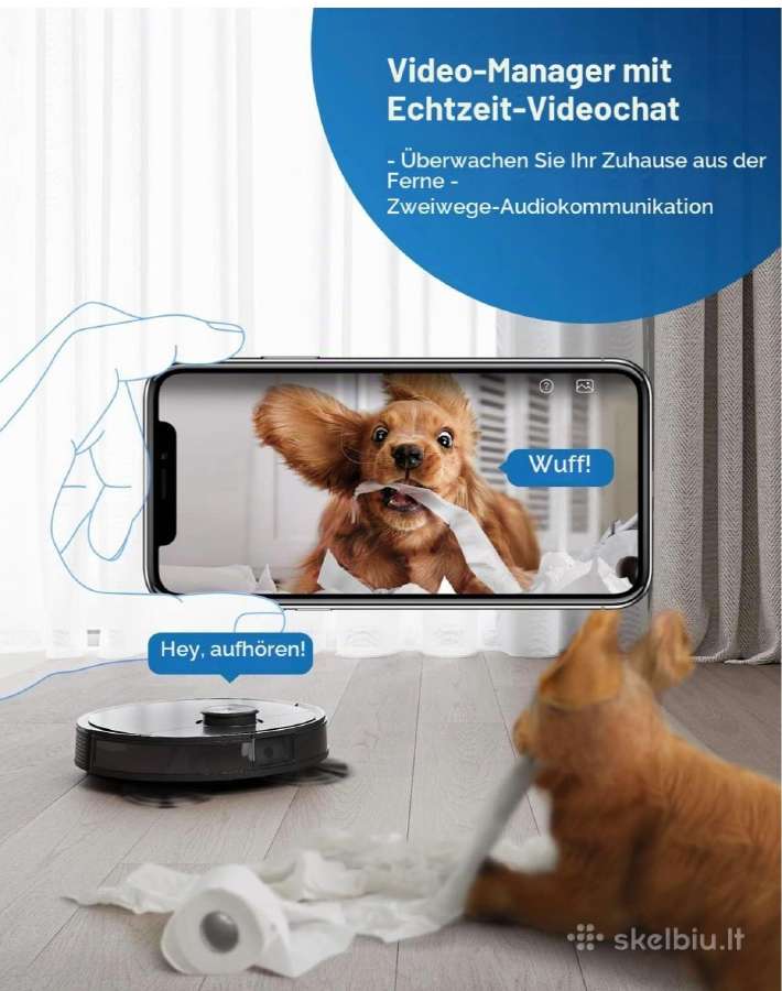 Dulkių siurblys robotas ecovacs t9 aivi - nuotraukos Nr. 3