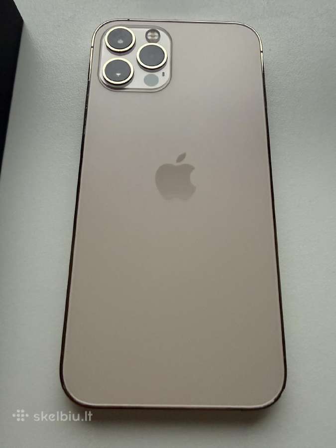 iPhone 12 pro Gold 128 GB - nuotraukos Nr. 2