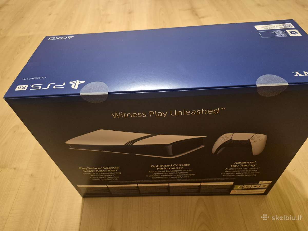Sony Playstation 5 Pro 2tb 24men garantija - nuotraukos Nr. 2