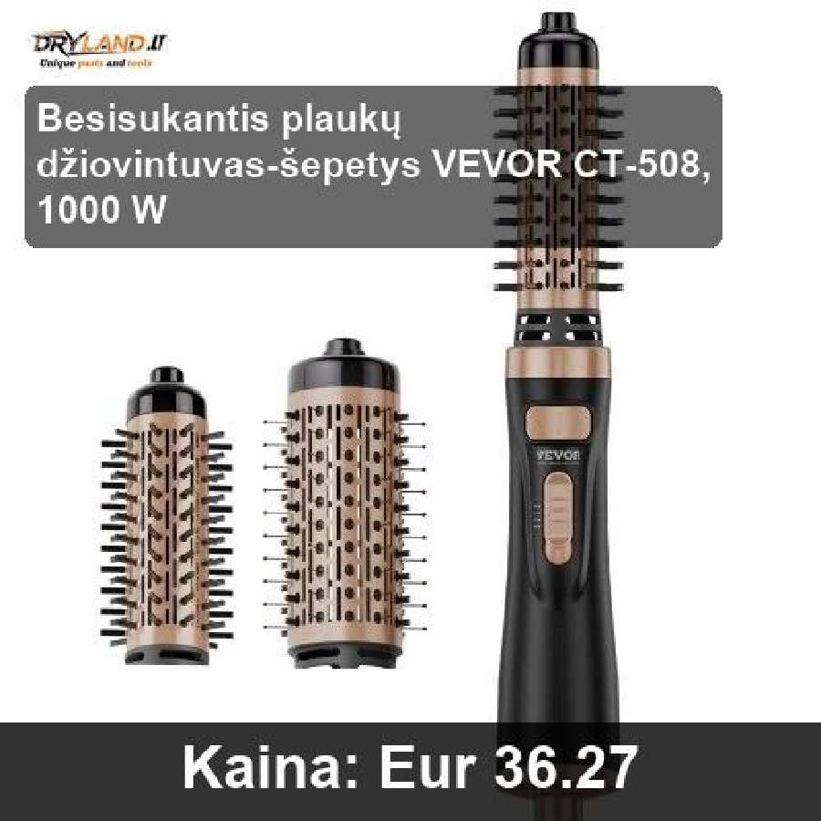 Plaukų formavimo įrankiai – greitas stilius! - nuotraukos Nr. 4